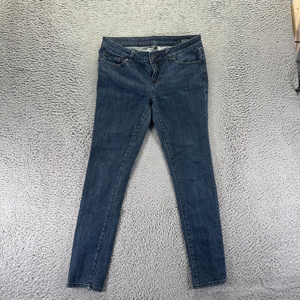 Buffalo David Bitton Jazz Jeans Women 30x29 Blue Cotton Denim Skinny Leg Stretch